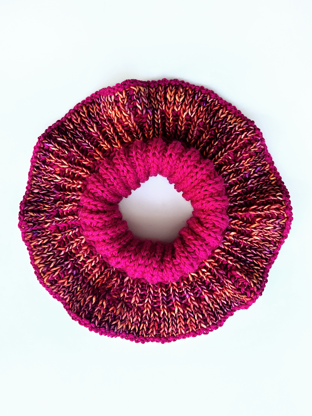 Frill Seeker Neck Warmer - Cerise