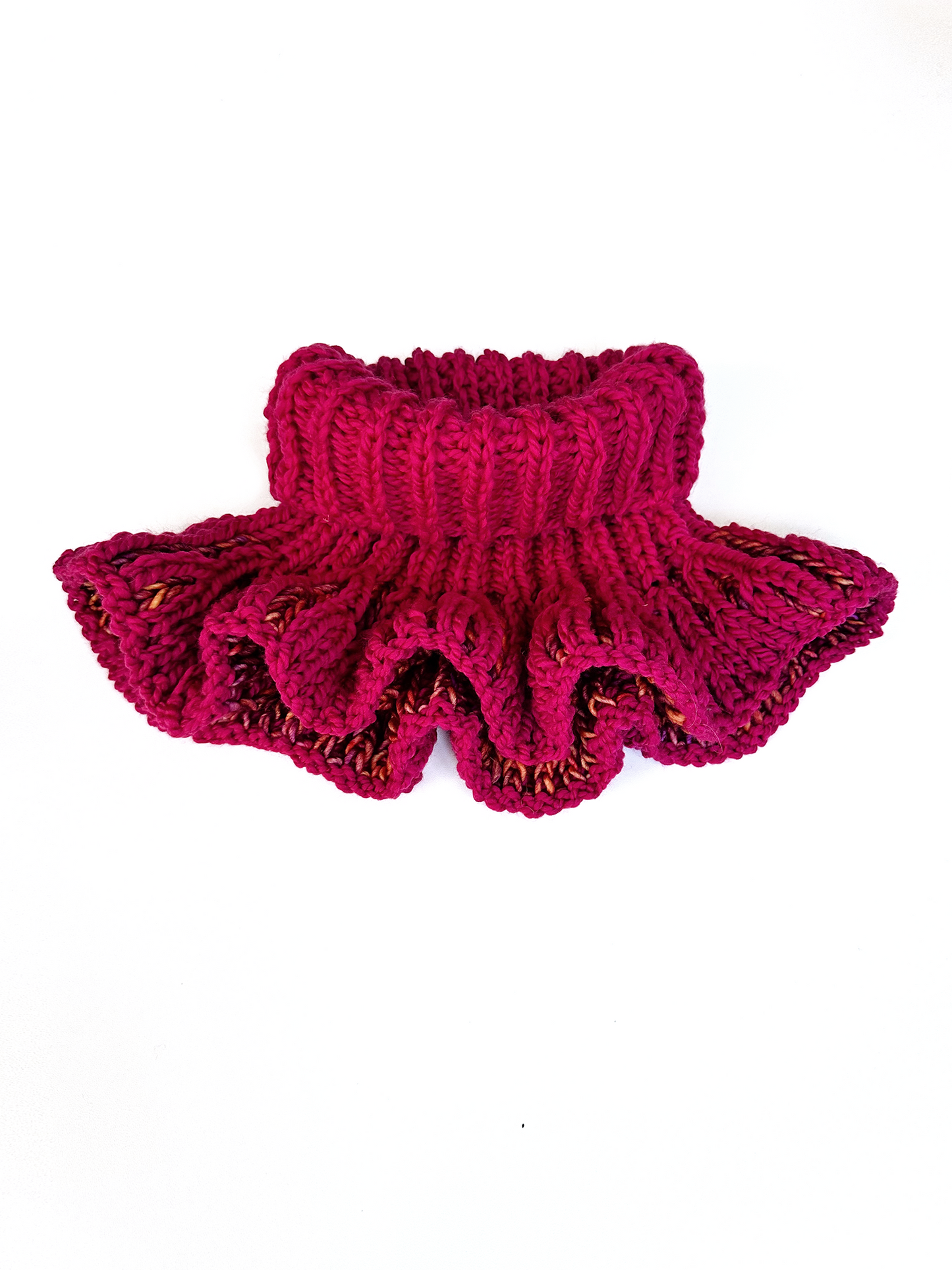 Frill Seeker Neck Warmer - Cerise