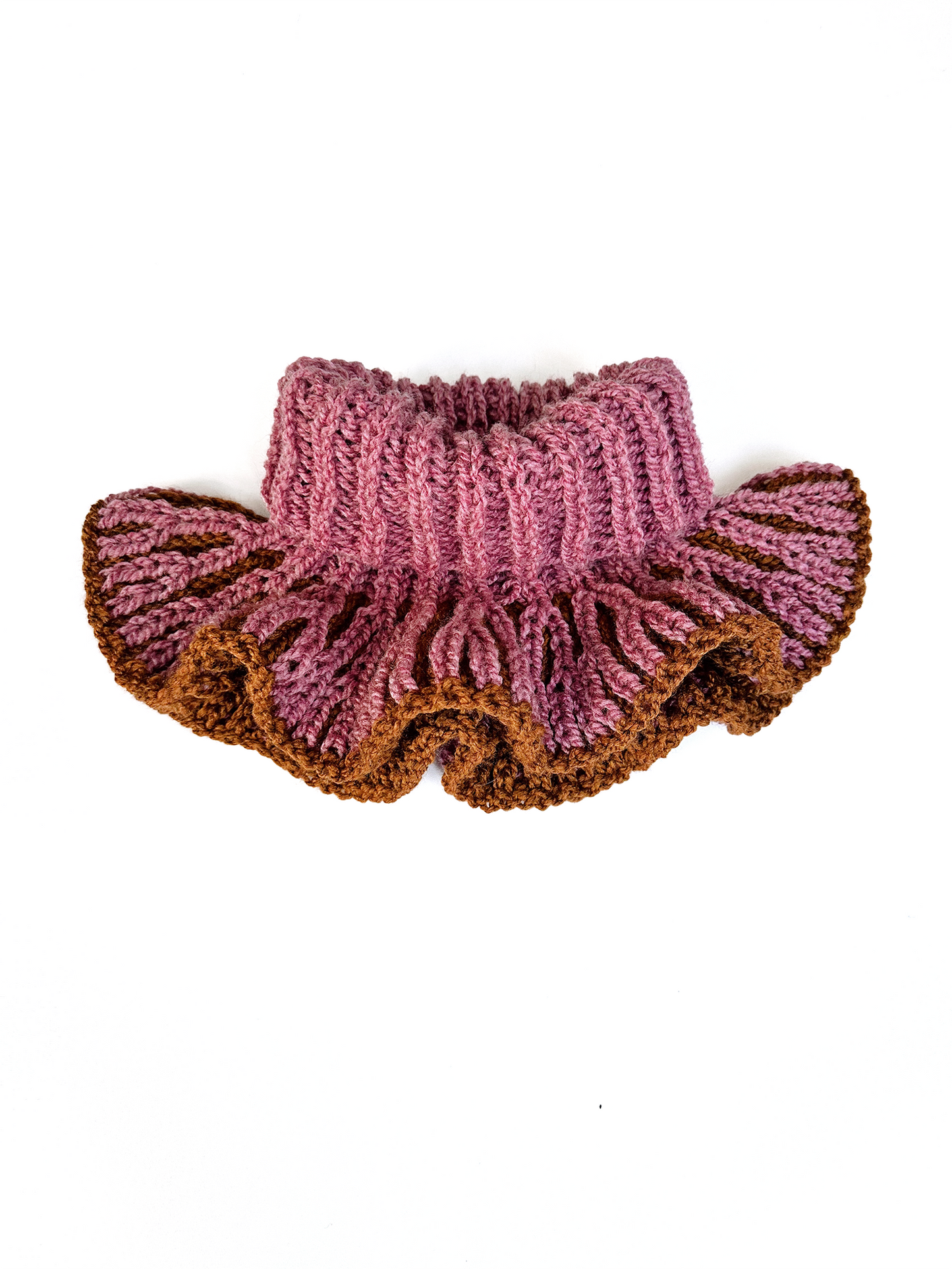 Frill Seeker Neck Warmer - Hypoallergenic Blush