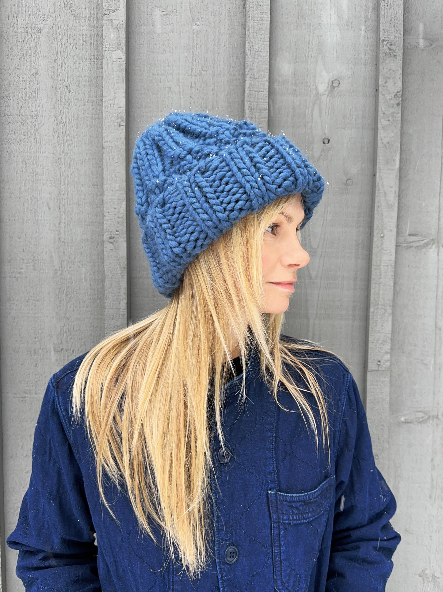 Denim Beanie